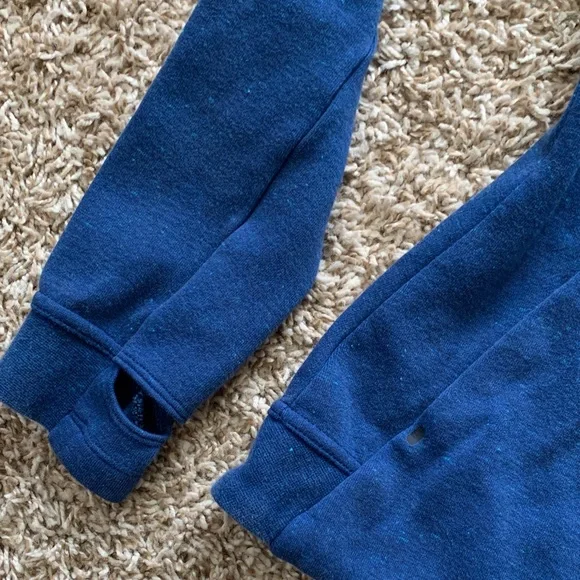 Nike Women’s Royal Blue Hooded Full-Zip Zipper Jacket Size Small - Picture 4 of 10